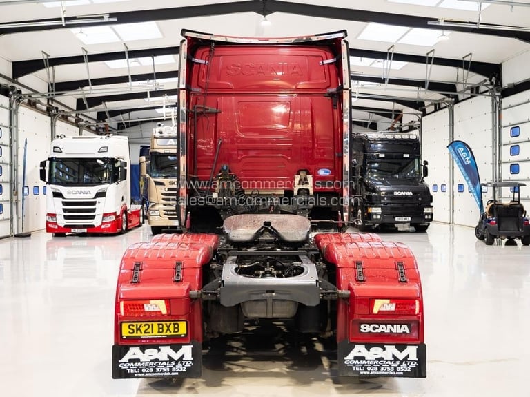 2021 (21) SCANIA 580S V8 HIGHLINE 6X2 TAG AXLE