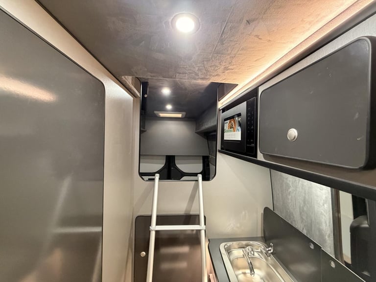 2023 Volkswagen Crafter Motorhome Race Van Camper Van 2.0 VW Crafter Camper Van Race Van Garage m...