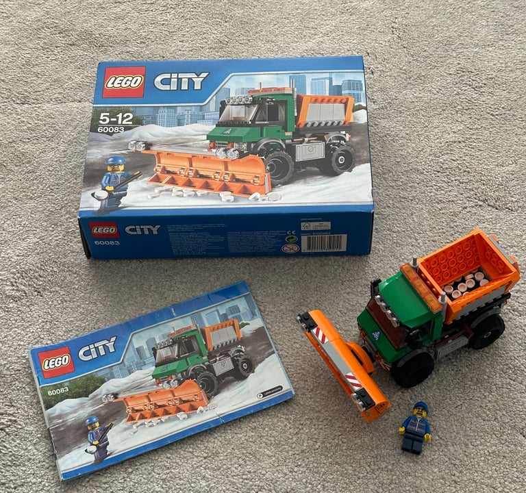 Lego snowplough 