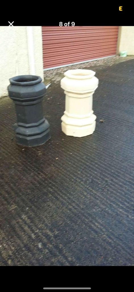 Castledawson 700 NEW octagon chimney pots 