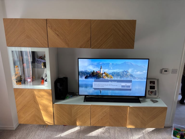 Tv media wall unit / cabinets
