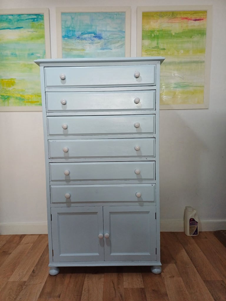 image for Painted music cabinet