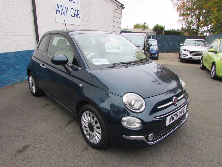 image for 2016 Fiat 500 LOUNGE Used Hatchback Petrol Manual