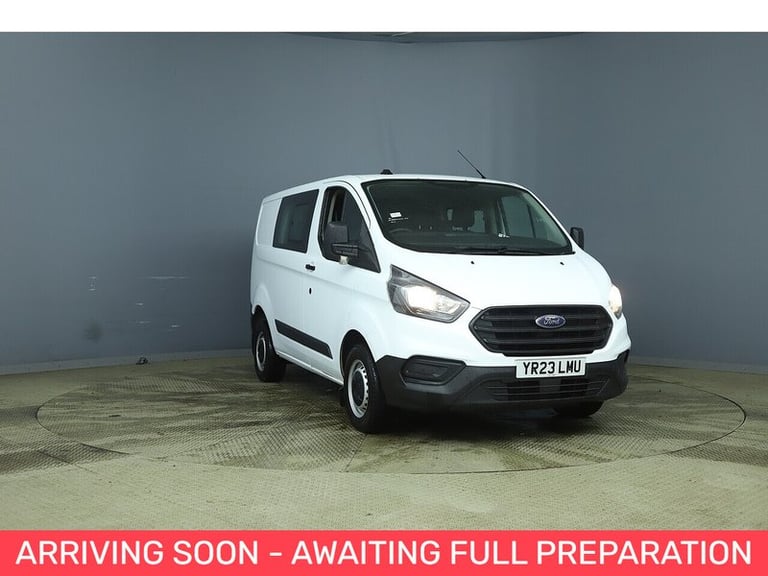 2023 Ford Transit Custom 2.0 EcoBlue 105ps Low Roof D/Cab Leader Van PANEL VAN DIESEL Manual