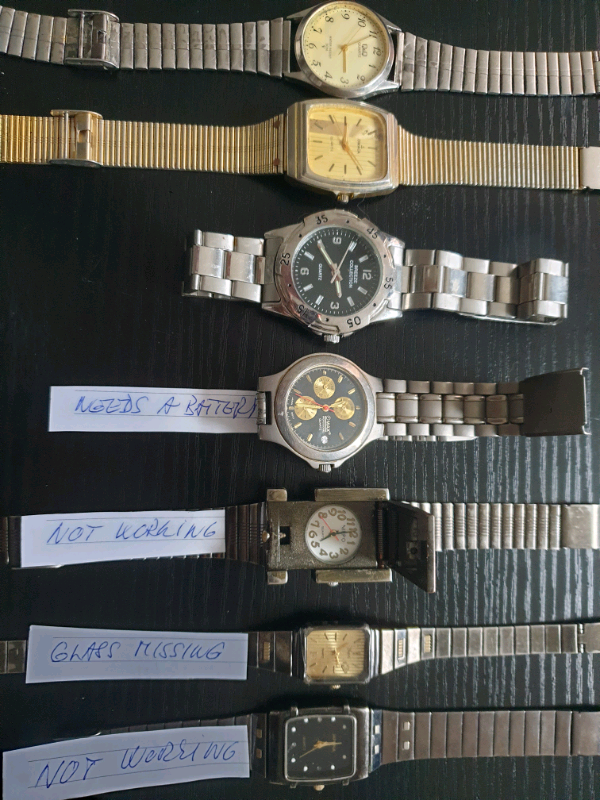 Job lot of watches