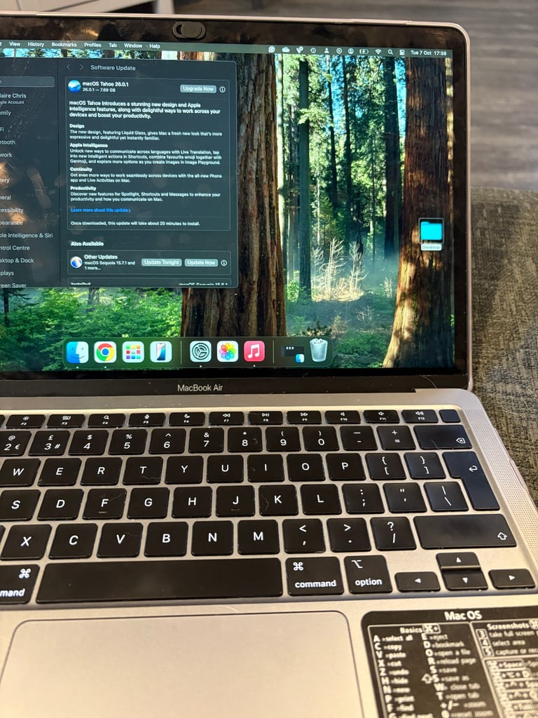 image for Macbook Air 13 inch 2020 Core i3 1.1 8GB