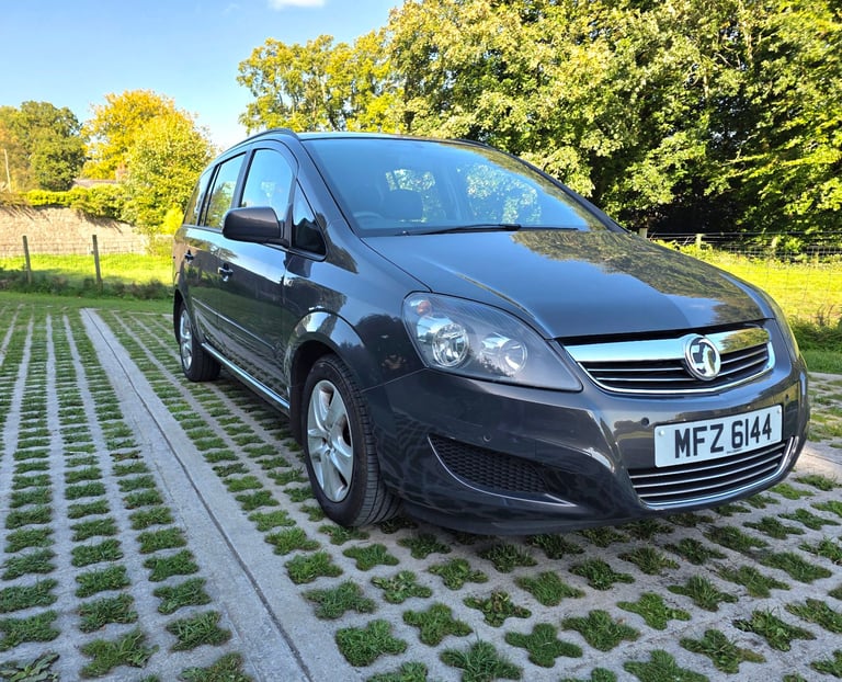 Vauxhall, ZAFIRA, MPV, 2013, Manual, 1598 (cc), 5 doors