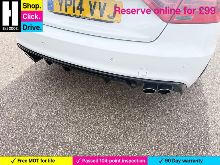 2014 Audi S5 3.0 TFSI V6 Black Edition Sportback S Tronic quattro Euro 5 (s/s) 5dr HATCHBACK Petr...