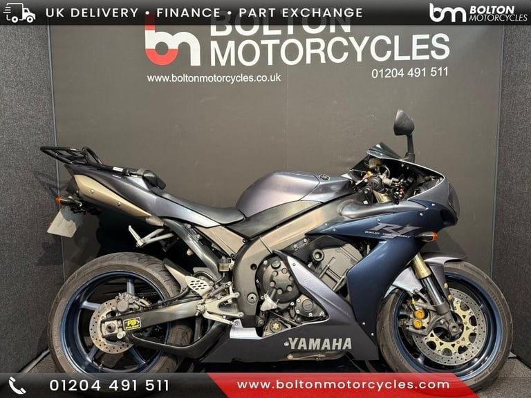 image for Yamaha R1 Motorcycle Silver