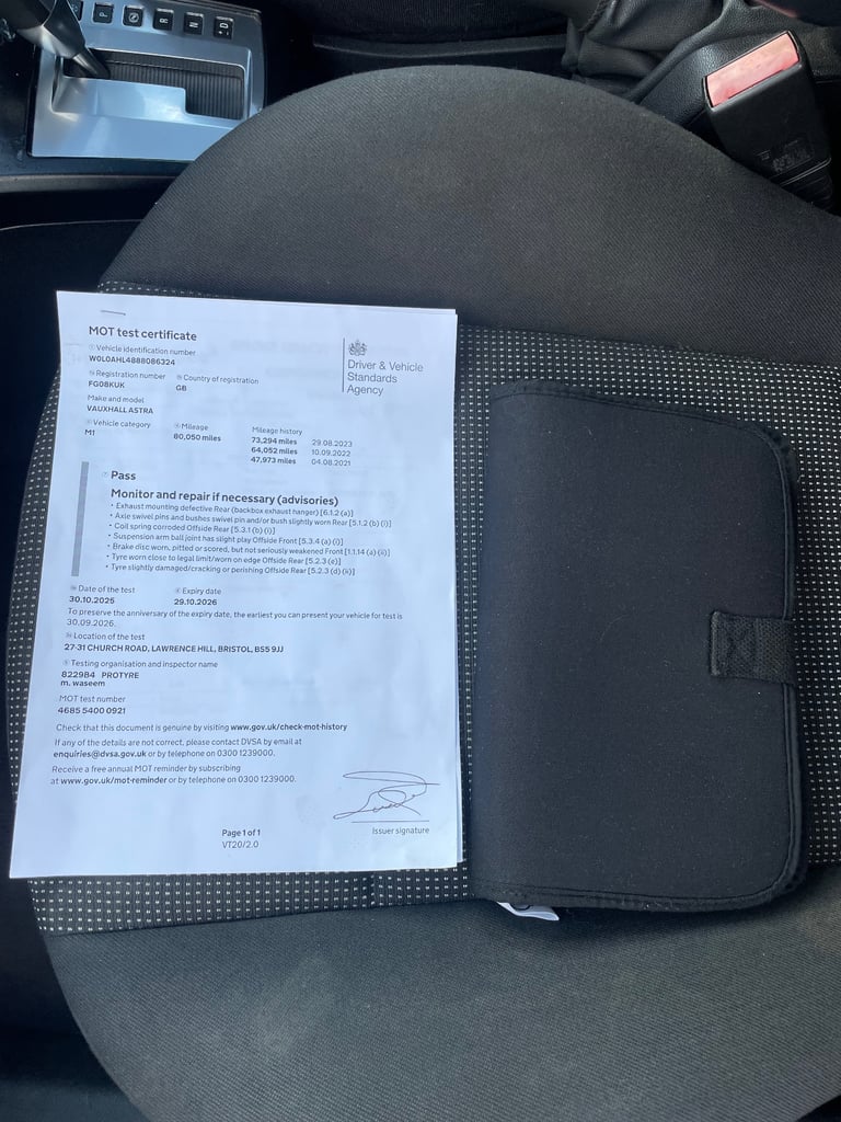 Vauxhall, ASTRA, Hatchback, 2008, Other, 1910 (cc), 5 doors