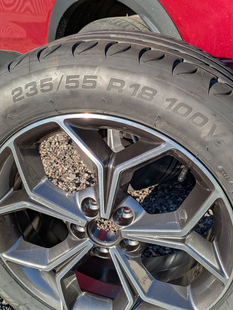 Korando spare wheel kit 