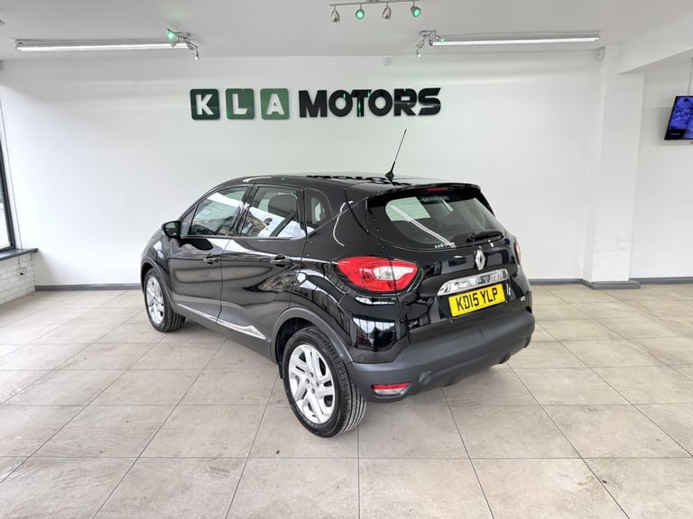 RENAULT CAPTUR 1.5 Dynamique Nav dCi 90 Black Manual Diesel 2015