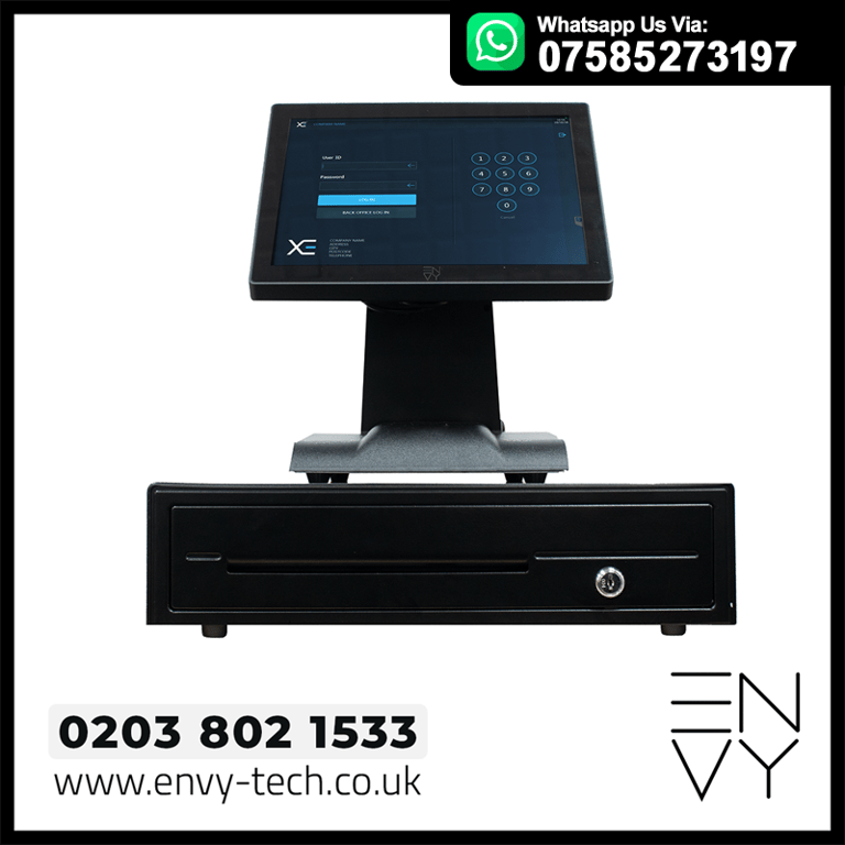  Full Touchscreen EPOS System for Retail POS Cash Register Till Convenience Store Vape Clothing Shop