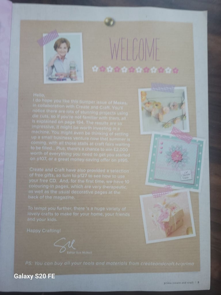 Prima Makes "1001 Craft Projects" Bumper Magazine – 250 Page Special Edition