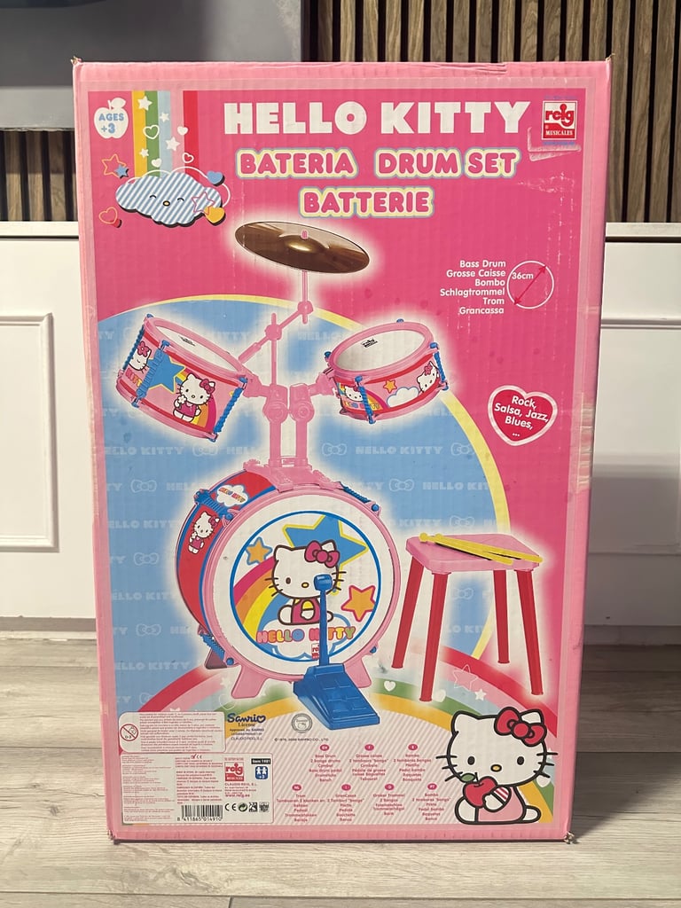 Hello Kitty Drum Set