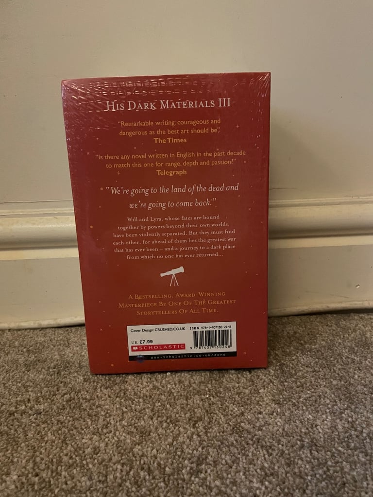 Philip Pullman His Dark Materials Trilogy 3 Books Collection Set Northern Lights 