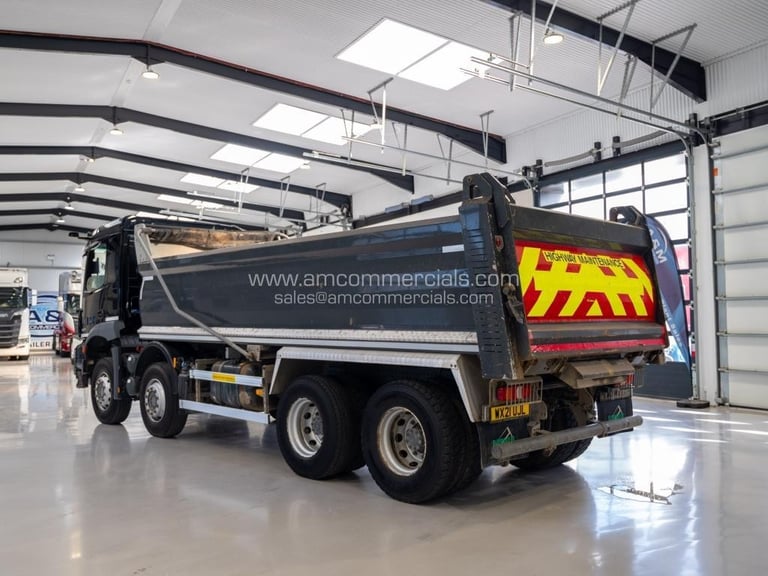 2021 (21) MERCEDES-BENZ AROCS 3240 8X4 TIPPER 32T