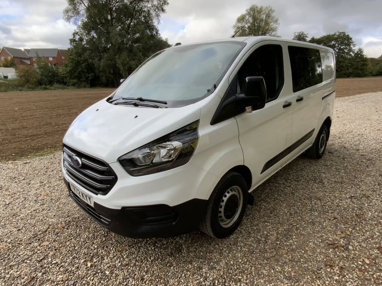 2022 Ford Transit Custom 2.0 300 EcoBlue Leader Crew Van Double Cab 5dr Diesel Manual L1 H1 Euro ...