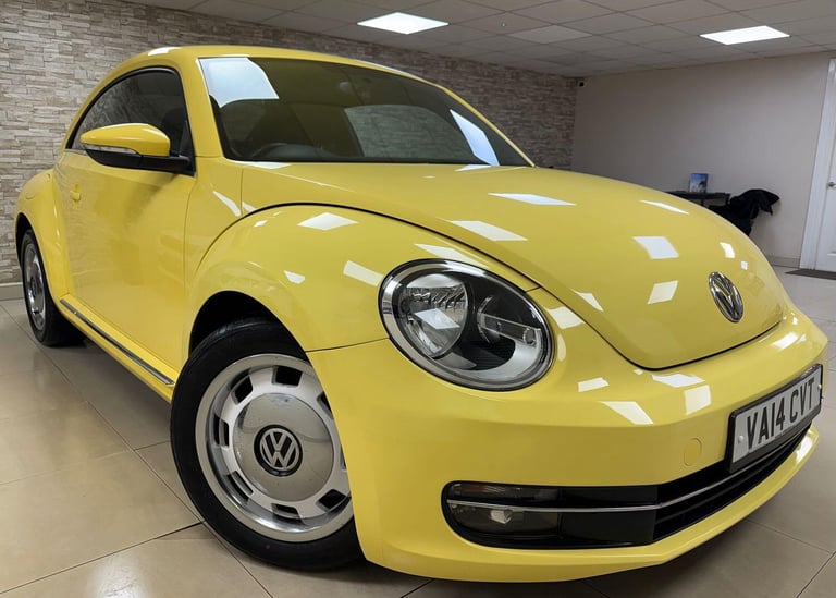 VOLKSWAGEN BEETLE 1.4 TSI Design Yellow Manual Petrol WARRANTY 12 MONTHS MOT