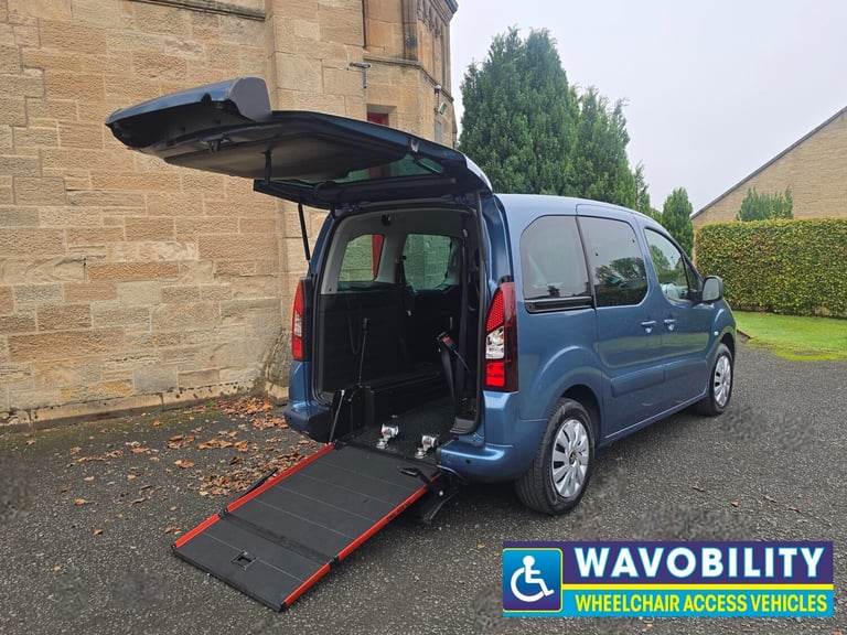 2016 Peugeot Partner Tepee 1.6 BlueHDi 100 Allure = Wheelchair Accessible Vehicle / Wav MPV Diese...