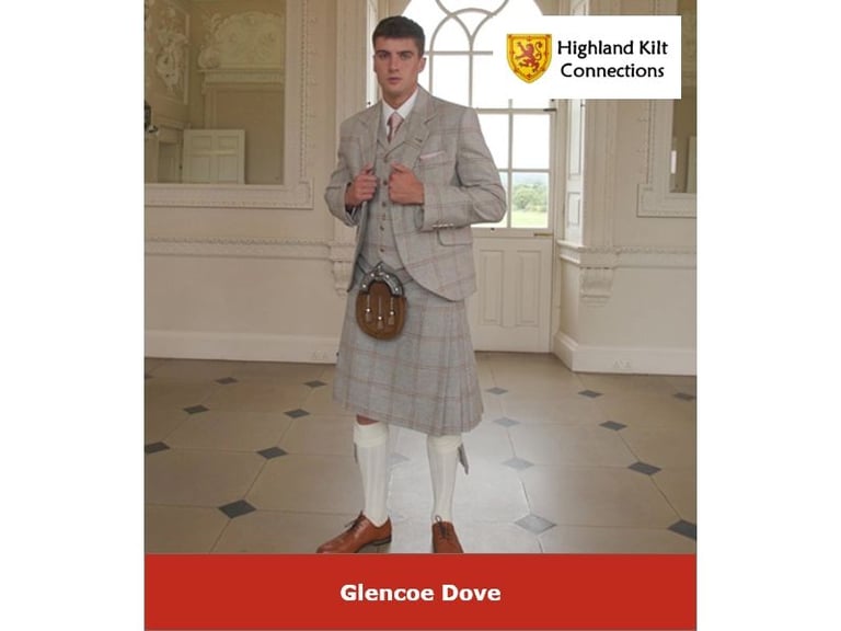Modern Kilt Outfits Ex-Hire Kilts, Jackets, Waistcoats, Brogues | Highland Kilt Connections