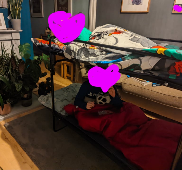 Camping bunkbeds 