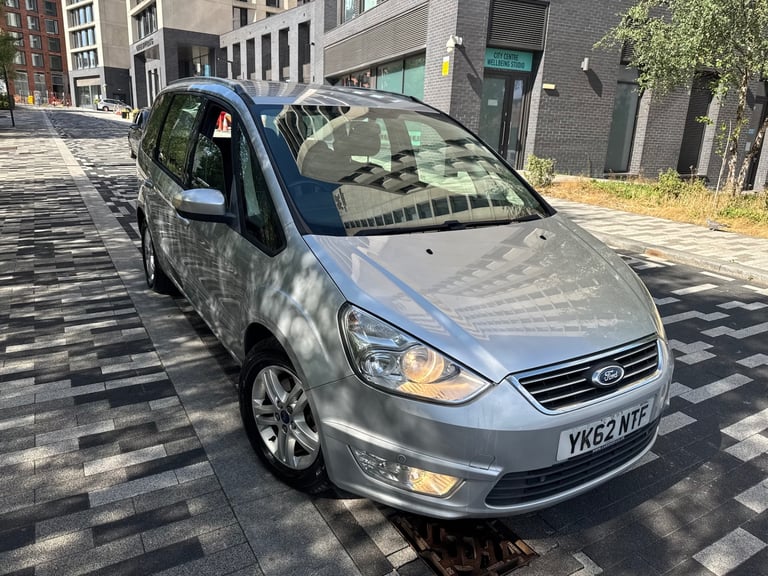 2012 FORD GALAXY ZETEC 2.0 TDCI 6 SPEED MANUAL SILVER 7 SEATER 5dr MPV 