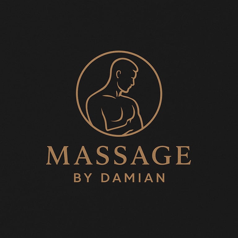 Male massage therapist