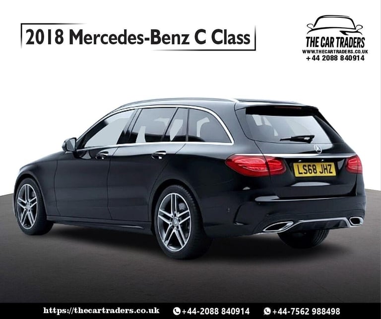 2018 Mercedes-Benz C Class 1.5 C200 MHEV EQ Boost AMG Line Estate 5dr Petrol G-Tronic+ Euro 6 (s/...