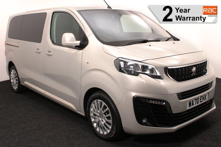 2020(70) Peugeot Traveller Active 1.5 HDi Upfront Wheelchair Passenger 2 Seat 