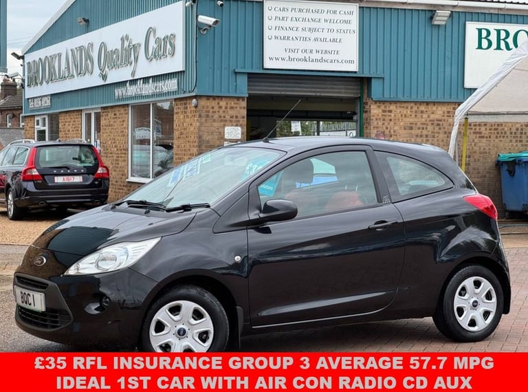 2012 Ford Ka 1.2 Edge Hatchback 3 Door Petrol Manual Euro 5 (s/s) (69 ps) Hatchback Petrol Manual