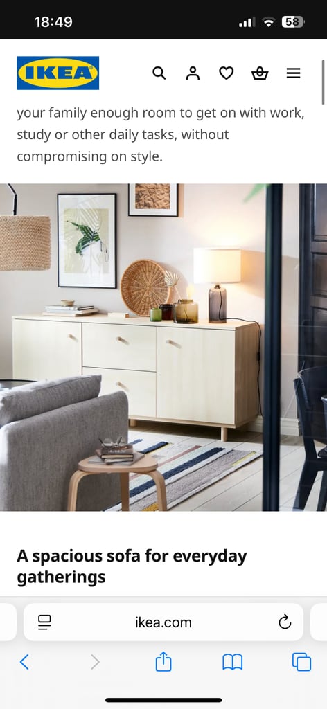 IKEA ERSNÄS sideboard Cabinet
