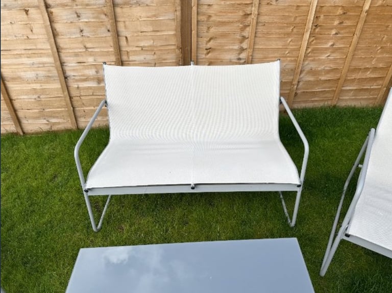 Grey 4 piece garden furniture - The Range 