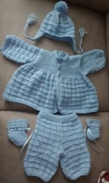 image for hand knitted 5 piece boys set