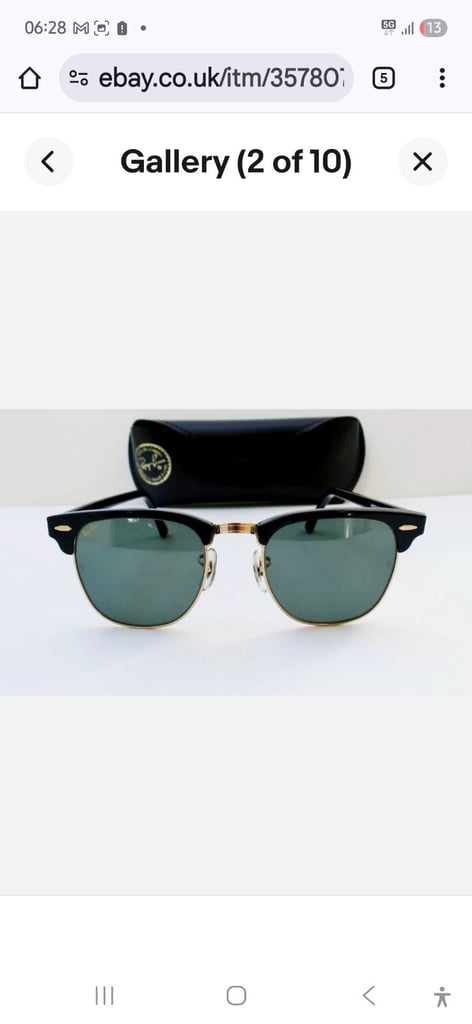 AUTHENTIC RAYBAN'S *UNISEX*