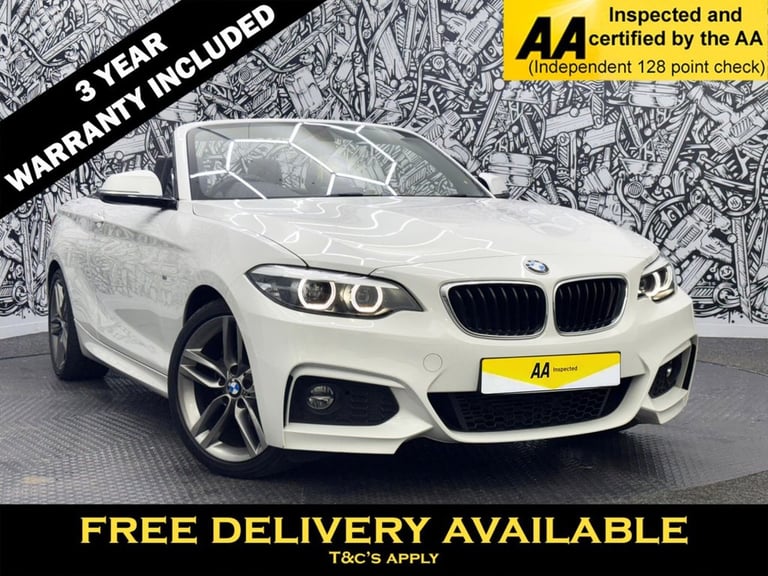 image for 2018 BMW 2 Series 2.0 218d M Sport Convertible 2dr Diesel Auto Euro 6 (s/s) (150 ps) Convertible ...