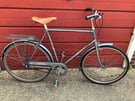 2x Vintage Bicycles - Rudge Whitworth &amp; Raleigh Courier - XL Framesize