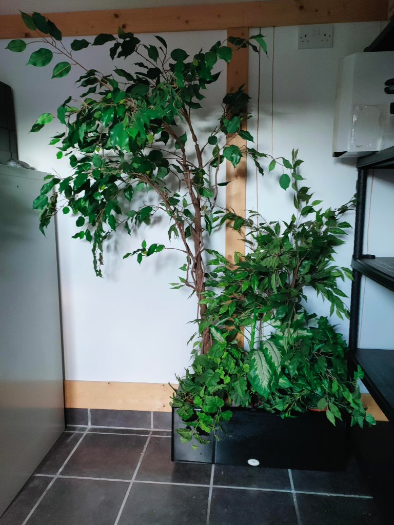 Large Artificial Foliage Planter - Trevor Edwards Interior Plants