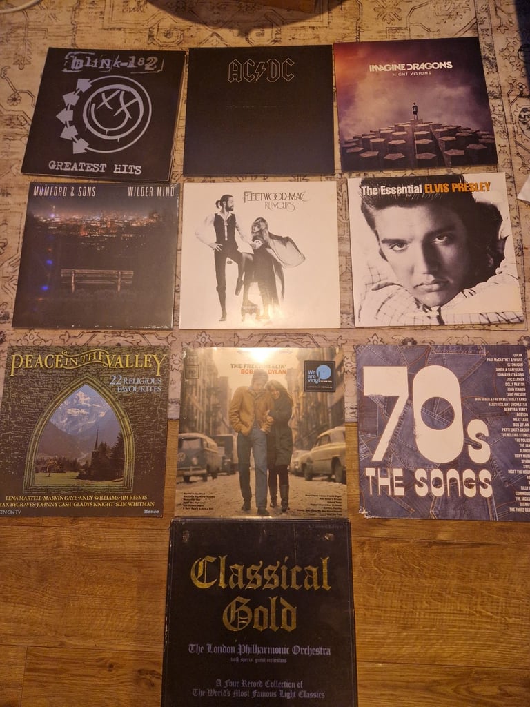 image for Bundle of vinyl records 