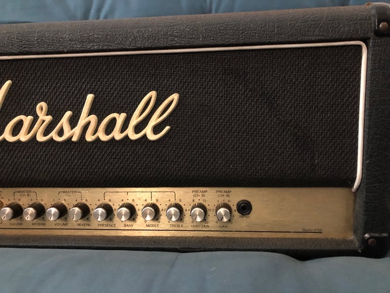 Marshall JCM900 100W Amplifier Head, Hi Gain Dual Reverb, Model 4100