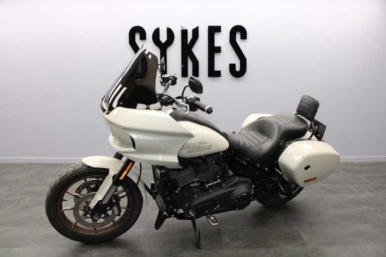 2023 Harley-Davidson FXLRST Softail Low Rider ST in White Sand Pearl