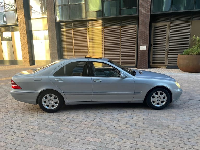 2001 Y Reg Mercedes Benz S Class S500 V8 306 Bhp Low Mileage Ulez Complaint Rare Colour W220