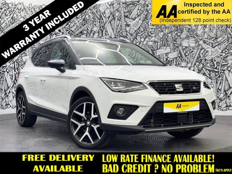 image for 2021 SEAT Arona 1.0 TSI FR Red Edition SUV 5dr Petrol DSG Euro 6 (s/s) (110 ps) HATCHBACK Petrol ...