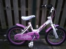 GIRL&#039;S BIKE WITH 16&quot; WHEELS 
