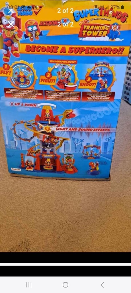 Superzing training tower -used
