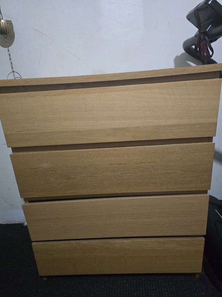 image for Ikea malm chest of 4 drawers