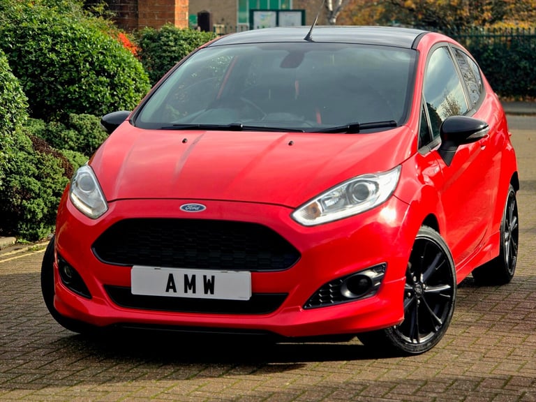 2016 Ford Fiesta 1.0 EcoBoost 140 ST-Line Red 3dr HATCHBACK Petrol Manual