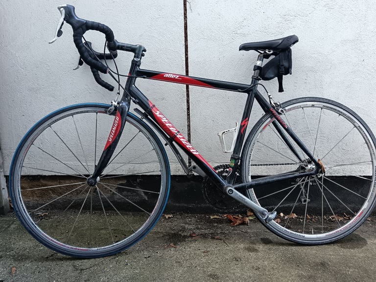 image for Specialized Allez Sport road bike – upgraded Mavic Ksyrium Elite wheels + Schwalbe Marathon tyres