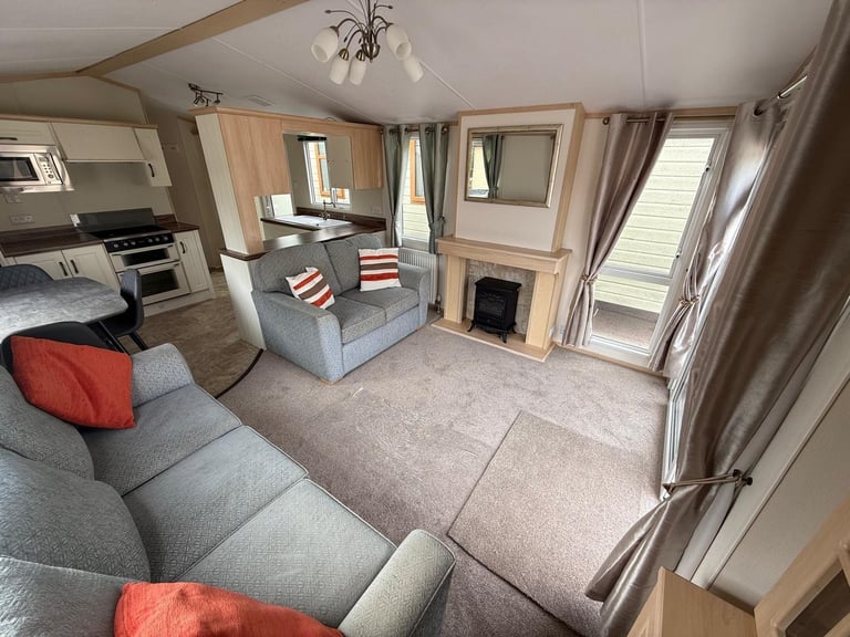 Superb 2 Bed Static Caravan - DG, CH, - Offsite Sale for Own Land, Self Build