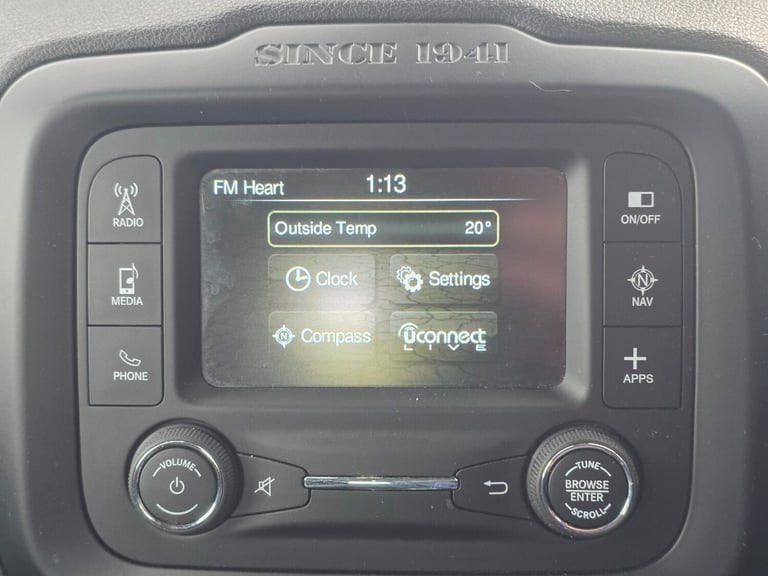 2018 Jeep Renegade 1.4 Multiair Longitude 5dr Hatchback Petrol Manual